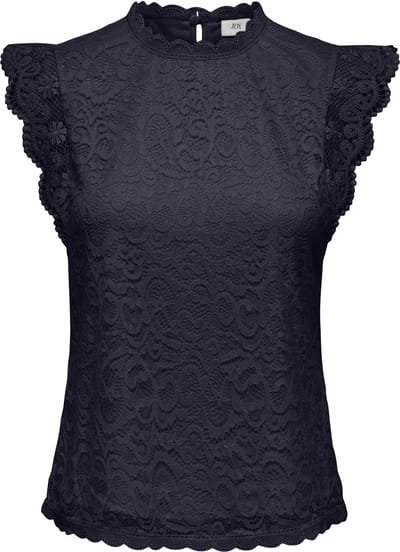 JDY - JDYLOTAS S/L LACE TOP JRS NOOS - Dames - Blouses