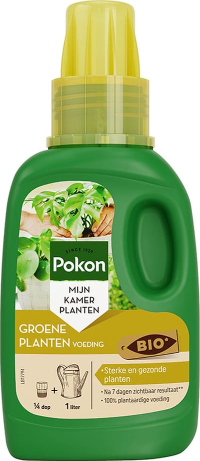 Pokon Bio Groene Planten Voeding - 250ml - Plantenvoeding (bio) - 7ml per 1L water