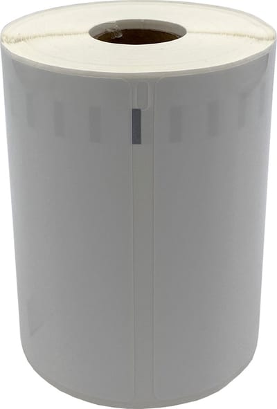 DULA Dymo Compatible labels - Wit - 1933086 - 2112287 - Duurzame grote verzendetiketten - 1 rol - 104 x 159 mm - 200 labels per rol