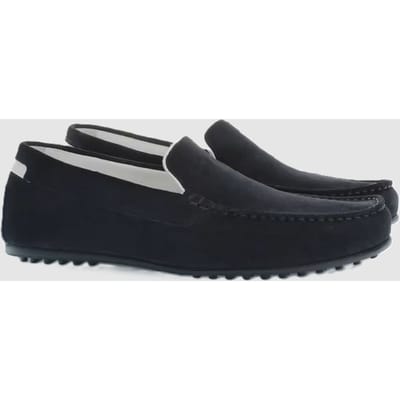 moccasins in suede blauw man