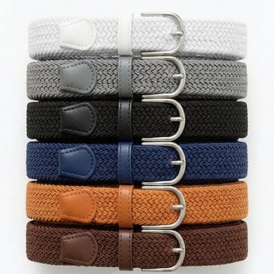 Safekeepers Elastische Riem Dames - Zonder Gaatjes - 6 Pak - Stretch