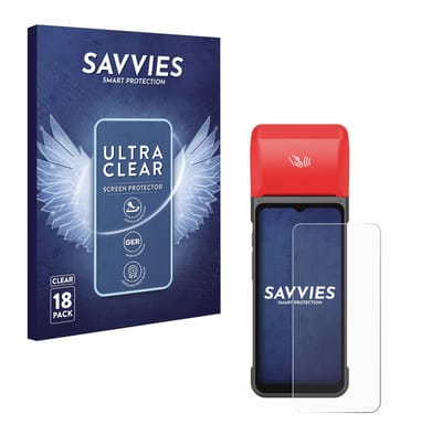 Savvies - Screenprotector voor iMin Swift 2 Pro - Folie Beschermfolie transparant 18 Stuks