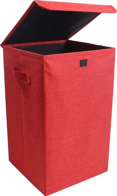 Wasmand Stoffen wasbox Waskist Wasbox Stoffen box Deksel Dreso M