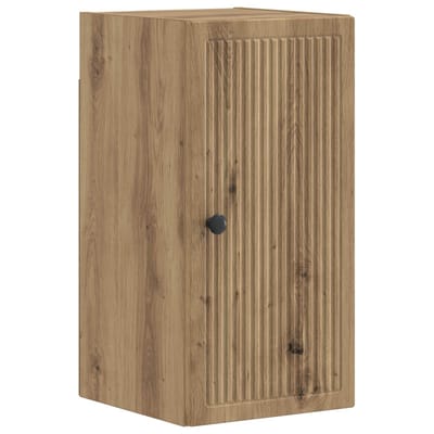 vidaXL - Badkamer - wandkast - EDE - Artisanaal - eiken - 30 - x - 31 - x - 59 - cm