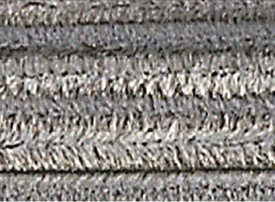 Chenilledraad Folia 50cm lang - 10 stuks grijs