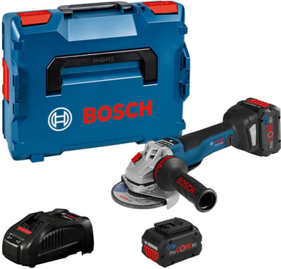 Bosch Professional GWS 18V-10 PSC Accu haakse slijper 125mm 18V 5.5Ah in L-Boxx - 06019G3F0E