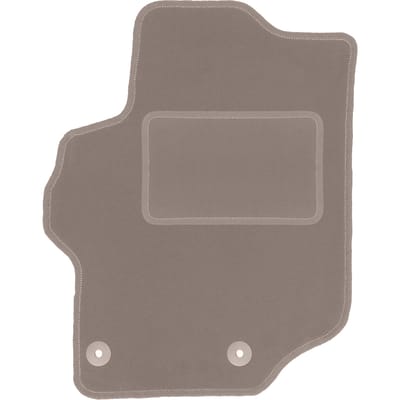 Beige bestuurdersmat voor: Citroen C-Elysee sedan (2012-)