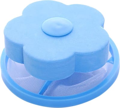 HOME ONLINE Wasmachine Filter - Wasmachine Vuilreiniger - Haarvanger - Ontstopper - Herbruikbaar - Vuil verwijderen - Wasmachine Cleaner - Blauw - 1 Stuk