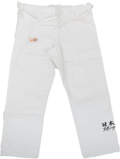 Judobroek zware kwaliteit Nihon | Wit (Maat: 155)