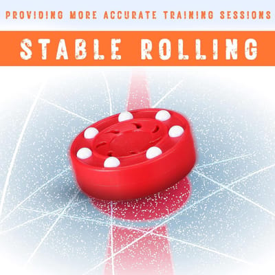 6 Stuks Roller Hockey Pucks voor Vaardigheid Verbetering, Precisie Training en Praktijk voor Field Hockey Prestatie Optimalisatie