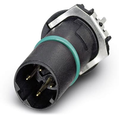 Phoenix Contact 1552214 Sensor/actuator inbouwconnector M12 Aantal polen (sensoren): 4 Stekker, inbouw 60 stuk(s)