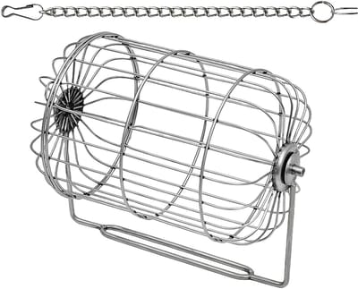 Hooihouder,Roestvrijstalen Hooiruif Voor Konijnenkooi - Grasdispenser Voederbak Houder voor Kleine Huisdieren Chinchilla en Knaagdierkooi Accessoires