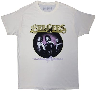 Bee Gees - Children Of The World Heren T-shirt - S - Creme