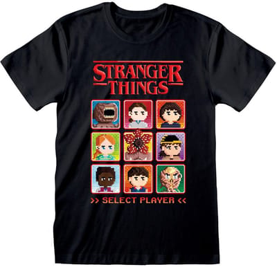 Heroes Inc Stranger Things T-Shirt Select Player Size M T-shirts