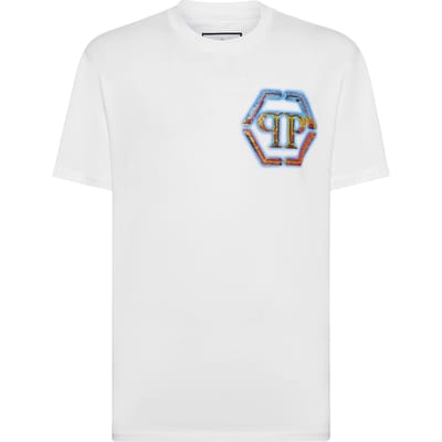 T-Shirt Ronde Hals Hexagon