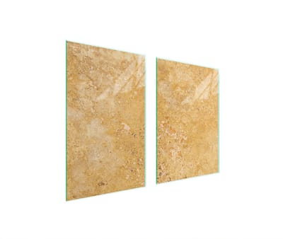 TMK ArtDeko - Serie - Glazen Beschermplaat - 65x52 cm - Slate