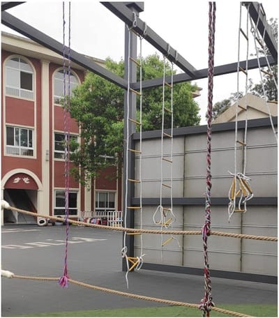 Handige Brandladder - Ontsnappingsladder Touwladder - Veilige Ontsnapping - Duurzaam Hars Nylon - 12 meter - Zwart