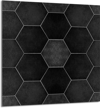 TMK ArtDeko Serie - Glazen Paneel voor Keuken - 60x65 cm - Veelkleurig