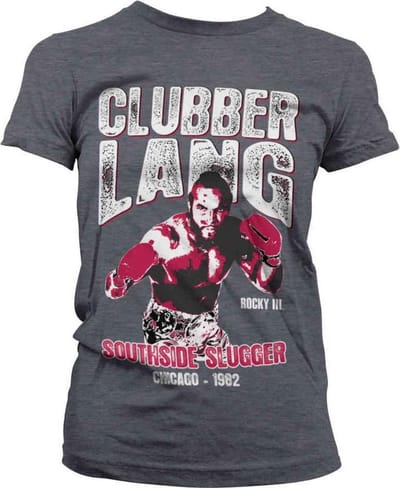 Rocky Dames Tshirt -S- Clubber Lang Grijs