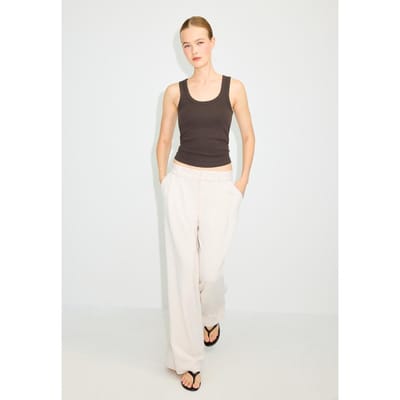 Stradivarius Nette broek met zachte touch  Steen 34