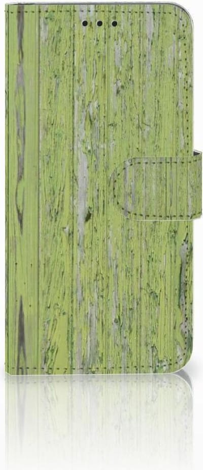 Huawei P30 Lite (2020) Book Style Case Green Wood