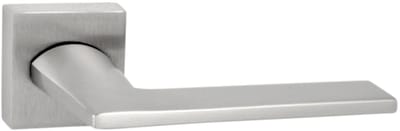 Domino® Deurklink DIANA QR M6 - Chroom gespoten - Deurkruk, Deurbeslag, Deurklinken voor Binnen - Deurbeslag van aluminium - Deurklink voor kamerdeur, kantoordeur, kelderdeur en binnendeur