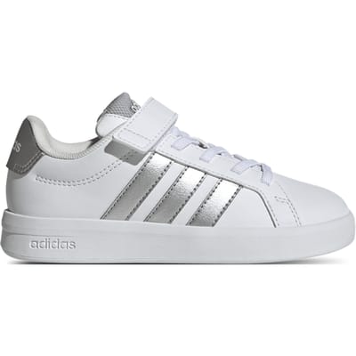 Adidas Grand Court 3.0 Peuterschoenen - Wit - Maat 33 - Mesh/Synthetisch