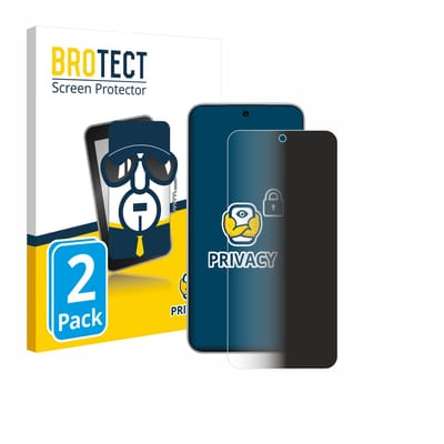 BROTECT - privacy screenprotector voor Oppo A6 Pro 4G - Folie Beschermfolie Blauwlichtfilter 2 Stuks