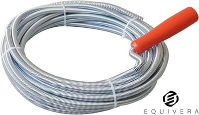Equivera Ontstoppingsveer - Afvoer ontstopper - Gootsteenontstopper - Rioolontstopper - Toilet ontstopper - Wc ontstopper - Rioolveer
