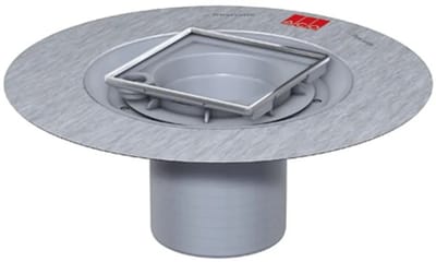 ACO Easy-Flow Opzetstuk/Dunbedf. 149x149/ K3/ Raam V2A/Design Roosters, 5141.48.00