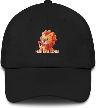 Hup Holland! Pet / Cap - Zwart
