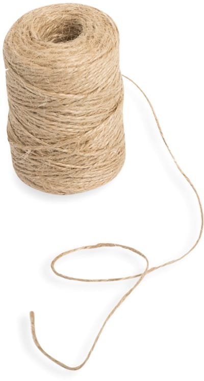 ARTYFETES - Klos touw 2 mm x 100 m voor feestdecoratie