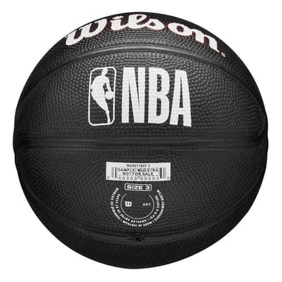 Wilson Team Tribute Miami Heat Basketbal (Zwart)