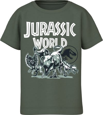 NAME IT - TKMPIWER JURASSIC SS TOP NOOS SKY - Jongens - Lange mouwen shirts