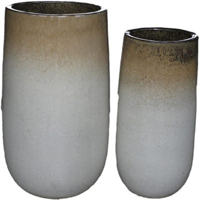 PTMD - Pot Raya - Beige - 45x45x80cm - Set van 2