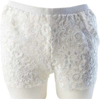 BamBella® - Korte broek - maat S M L - Kant doorzichtig nacht slaap broekje