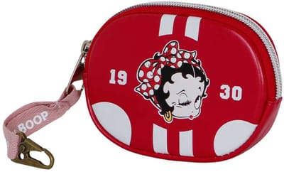 Karactermania - Betty Boop Varsity-Pil Portemonnee - Bourgondië