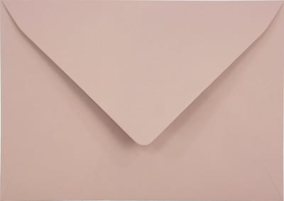Gladde roze enveloppen A6 - 125 x 175 mm - B6 - 25 stuks - NK natgelijmde - 120 gram - Keaykolour - Netuno