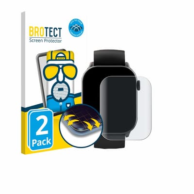 BROTECT - Screenprotector voor Uaue Y88 1.96" - Folie Beschermfolie matte volledig dekking 2 Stuks