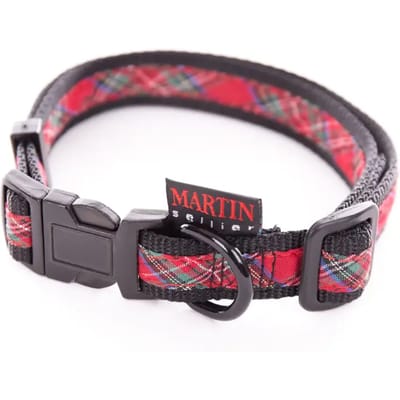 Verstelbare nylon hondenhalsband Martin Sellier Benton