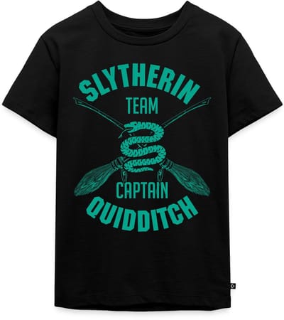 Harry Potter Slytherin Team Captain Quidditch Premium T Shirt Kinderen