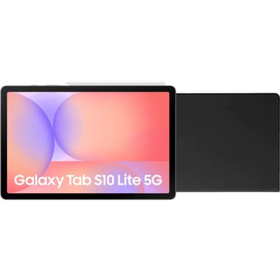 Samsung Galaxy Tab S10 Lite 10,9 inch 128GB Wifi en 5G Grijs + Book Case Zwart