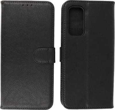 OnePlus Nord 2 5G Hoesje - Book Case Telefoonhoesje - Kaarthouder Portemonnee Hoesje - Wallet Case - Zwart