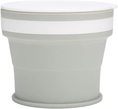 Opvouwbare siliconen reismok 270 ml - Kamperen, wandelen, buitenactiviteiten