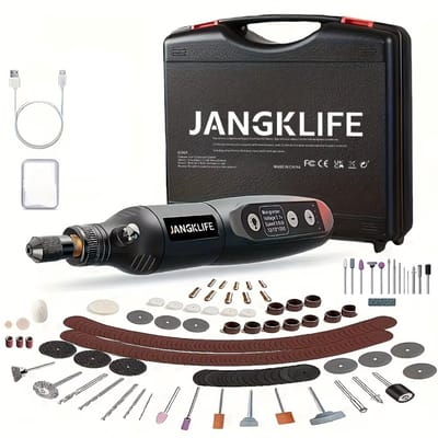 Draadloze Mini Roterende Multitool - Graveren - Polijsten - Snijden - Boren - Graveerpen - Graveermachine - Graveerset - Multifunctionele Hobby Modelbouw set - USB oplaadbare doe het zelf graveerwerk pen voor glas hout metaal steen plastic sieraden