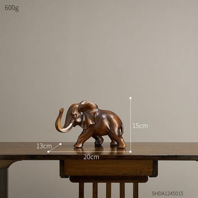 Retro Hars Gelukssymboliek Olifant Ornamenten Lichte Luxe Huis Kantoor Wijnkast TV Kast Decoratie High-end Cadeaus voor Vriend
