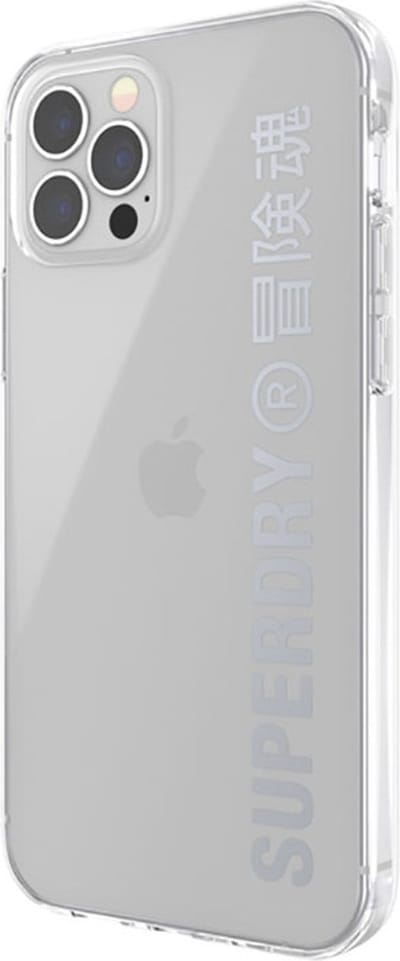 Superdry - Snap Case Clear iPhone 12 / iPhone 12 Pro 6.1 inch | Transparant