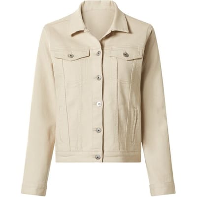 ESMARA Dames spijkerjas (Beige, XS (32/34))