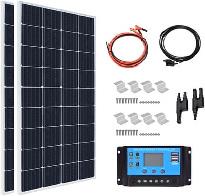 Zonnepaneel Kit - Zonne-energie Systeem - Off-Grid Energie - Hoge Efficiëntie - 800 Watt