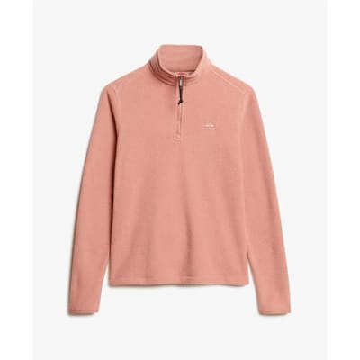 Superdry - Polarfleecetrui met halve rits - Dames - Truien